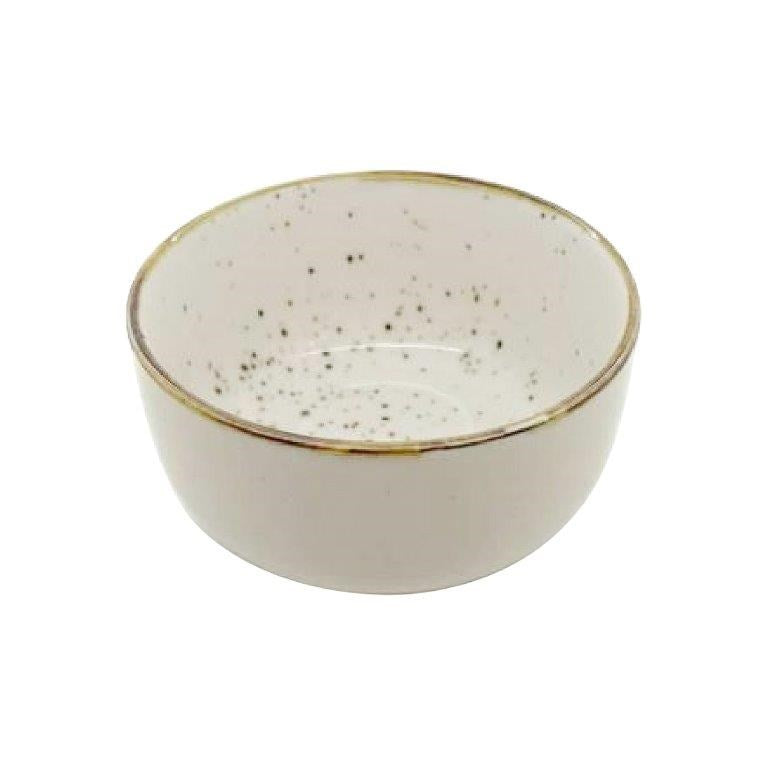 Round White Ceramic Bowl 12.5*12.5*6cm