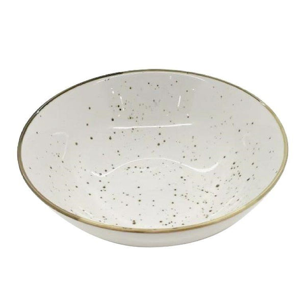 Round White Ceramic Bowl 23*23*8 cm