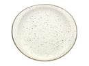 Round White Ceramic Plate 23*20.8*4 cm