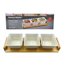 Ceramic Nuts & Snack Bowl Set of 3 Pcs 35*11 cm