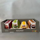 Colored Ceramic Bowl for Fruits/Vegetables Set/4 Pcs