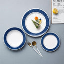 Abstract Design Ceramic Dinner Set of 18 Pcs