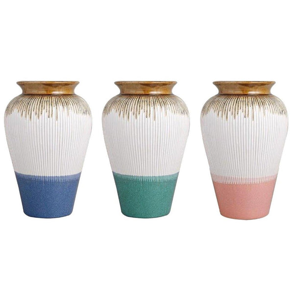Color Ceramic Vase 21.7*21.7*28.7 cm