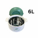 Green Hot Pot Insulated Food Warmer Casserole Set of 3 - 6L 9L 13L (Must select an Option for Sizes or Set)