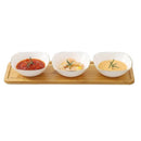 Snack Bowl and Tray Set of 3 Pcs