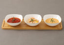Snack Bowl and Tray Set/3 Pcs