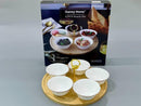 Snack Bowl and Tray Set/6 Pcs