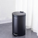 Danny Home Carbon Steel Pedal Rubbish Bin 12 Litre