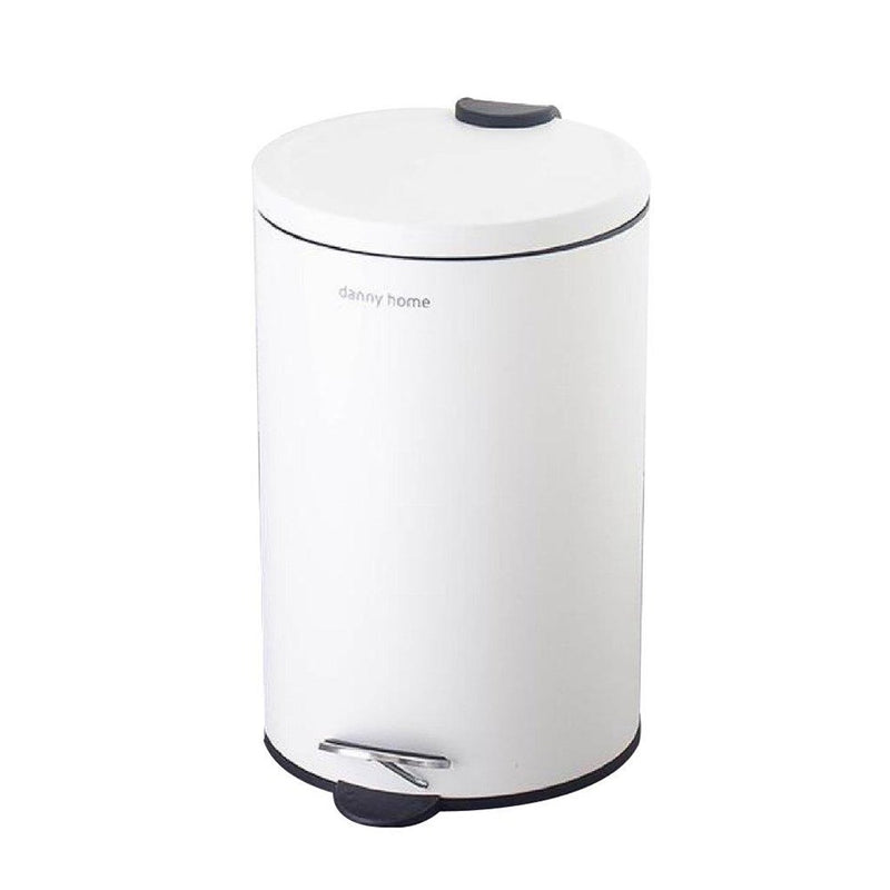 Carbon Steel Pedal Rubbish Bin 12 Litre