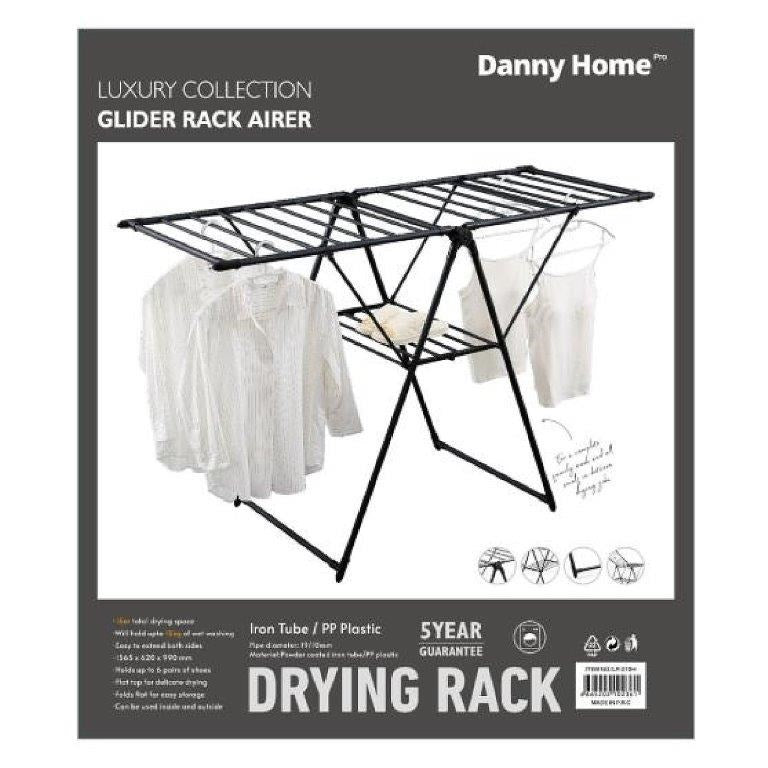 Iron Cloth Drying Rack Foldable Indoor/Outdoor 16 m
