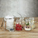 Danny Home Glass Ice Bucket & Cup Set of 5 Pcs