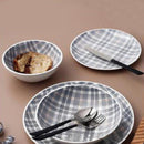 Abstract Design Ceramic Dinner Set of 24 Pcs