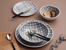 Abstract Design Ceramic Dinner Set of 24 Pcs