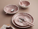 Abstract Design Ceramic Dinner Set of 24 Pcs