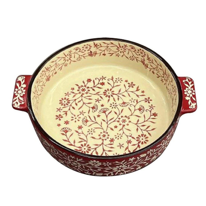 Round Porcelain Baking Dish 20*16.8*4.5 cm