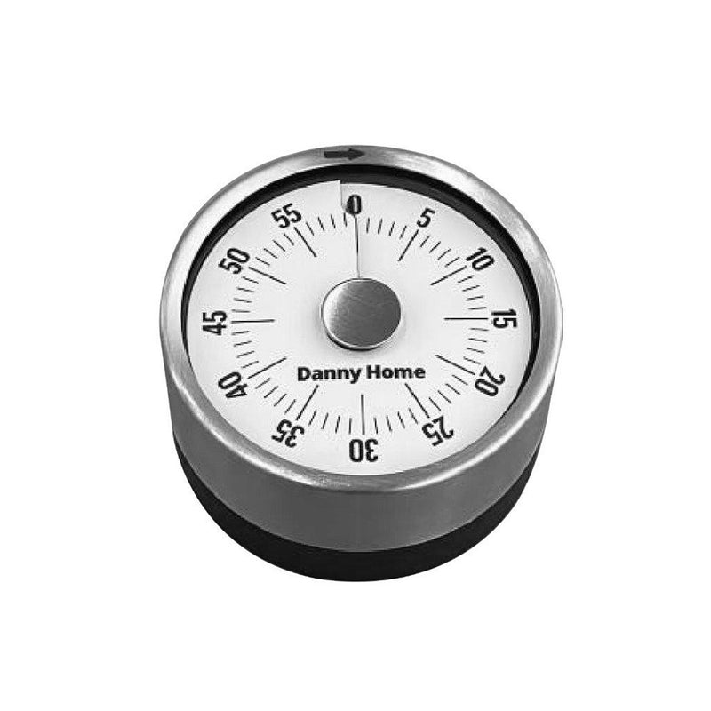 Stainless Steel Kitchen Timer Clock 60 Min