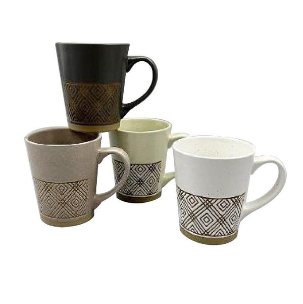 Ceramic Coffee Mug Abstract Print 400 ml