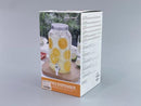 Glass Beverage Dispenser w Tap 3.5 Litre