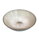 Colored Glass Serving Bowl 25*10 cm