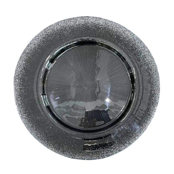 Colored Glass Serving Plate 33*2 cm