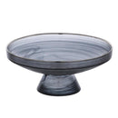 Footed Colored Glass Cake Server 25*11 cm