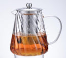 Glass Tea Pot W Strainer 865 ml