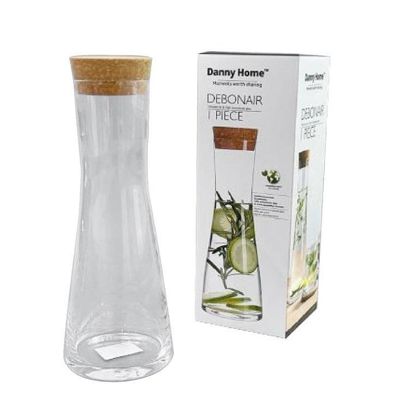 Glass Beverage Decanter Water Jug 7*27 cm