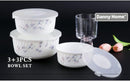 Ceramic Storage Bowl Set of 3 Pcs 5.5/6.5/7.5"