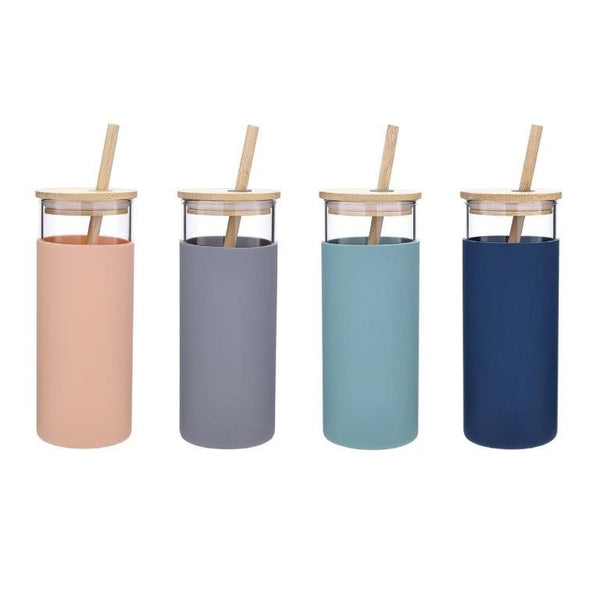 Glass Beverage Water Bottle Decanter 480 ml