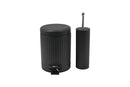 Pedal Ruubish Bin & Toilet Brush Set 5 L