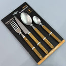 Danny Home Silver Dinner Utensil Set/4 Pcs