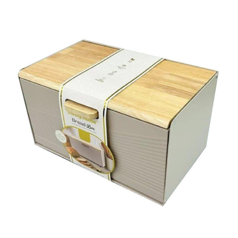 Bamboo Bread Bin Box 36.6*21.8*20 cm