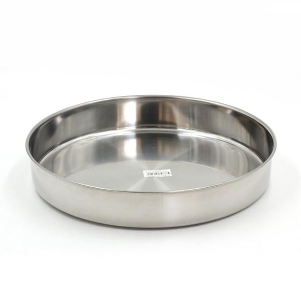 Stainless Steel Round Deep Baking Tray 24 cm depth 5 cm