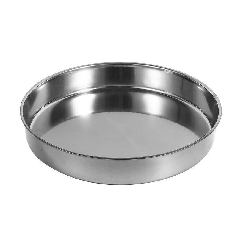 Stainless Steel Round Deep Baking Tray 24 cm depth 5 cm