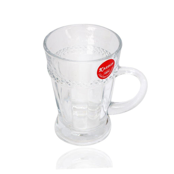 Premium Lead Free Glass Tea Cup Set of 6 pcs 170 ml