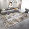 Silvano Fusion Airbrushed Machine Woven Indoor Area Rug Velvet Grey with Greek Key Border 200*300 cm