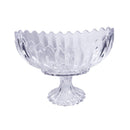 Crystal Glass Round Footed Fruit Bowl 28*14*20 cm