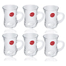 Premium Lead Free Glass Tea Cup Set of 6 pcs 145 ml (37229)