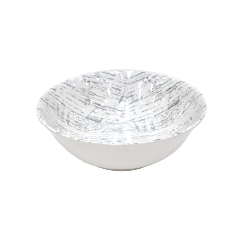 Melamine Serveware Dinnerware Soup Bowl Plain White 6 inch