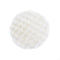 Fluffy Super Soft Vanilla White Design Non Slip Waterproof Floor Mat 90 cm