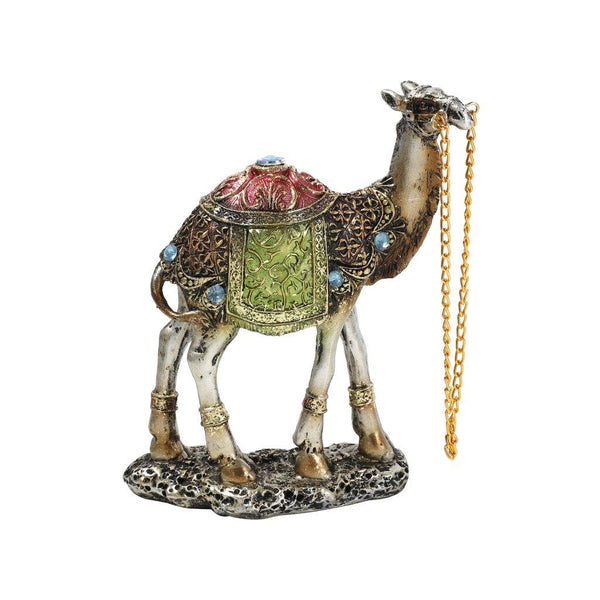 Sculpture Statue Resin Figurine Camel Metallic Brown Colour 18*8*20 cm