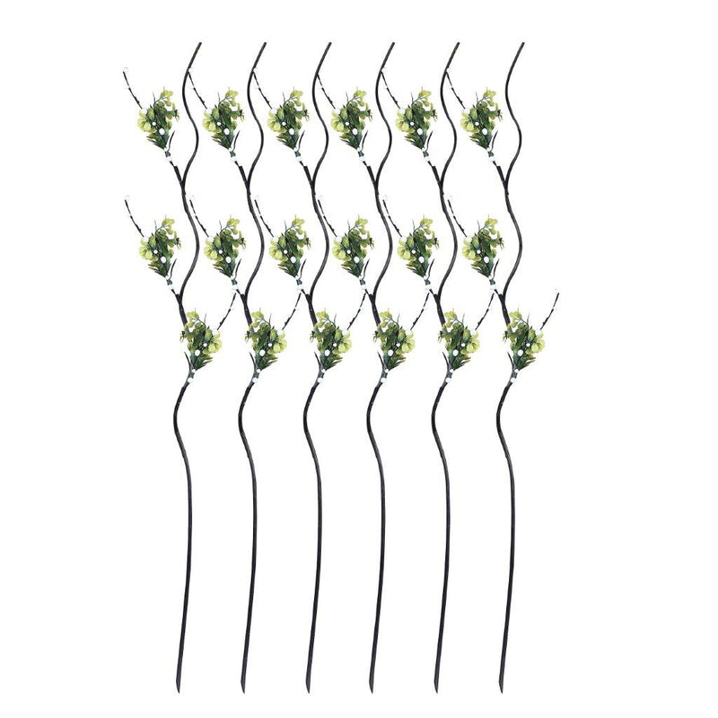 Realistic Touch Pip Perry Artificial Flower Stems Garland Set of 5 For Vase Centerprice Wedding Party 1.55 Meter
