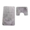 Fluffy Super Soft Non Slip Bath Set of 2 Pcs 50*80/50*40 cm