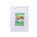 Kitchen Essential Clear White Plastic Non Slip Chopping Board 30*21*0.5 cm