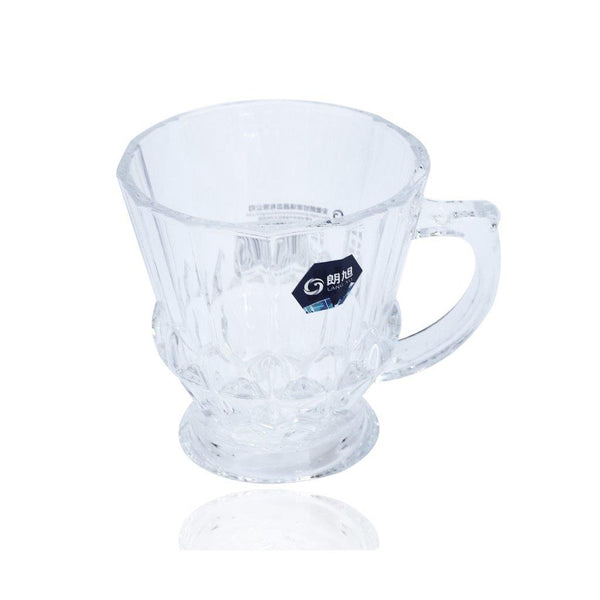 Premium Lead Free Glass Tea Cup Set of 6 pcs 140 ml