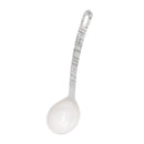 Melamine Soup Laddle Serving Spoon Plain White 27 cm