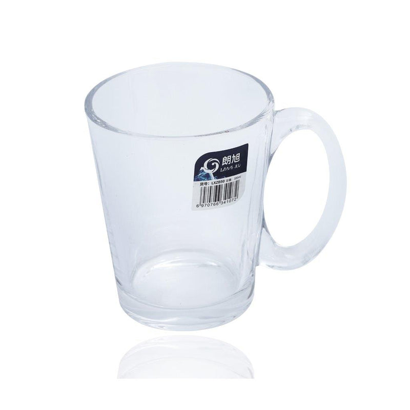 Premium Lead Free Glass Tea Cup Set of 6 pcs 300 ml