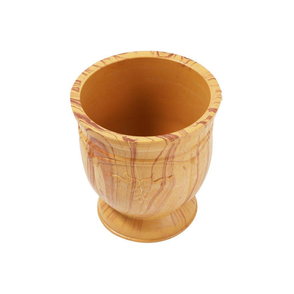 Spice & Herbs Mortar/Grinder and Pestle Timber Pattern 14*14.5 cm