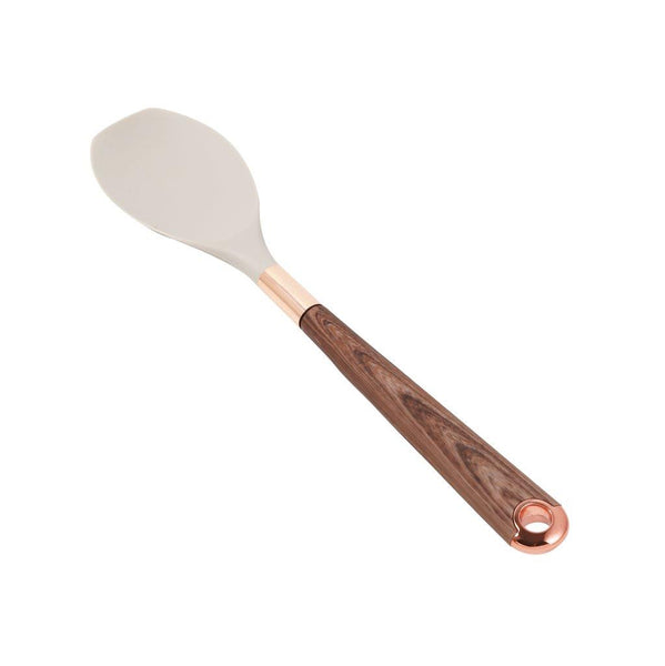 Easy Grip Silicone Spatula Spoon Heat Resistant Handle 33 cm