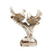 Collectable Resin Handicraft Natural Color Bird Statue With Tree 18.5*95*33 cm